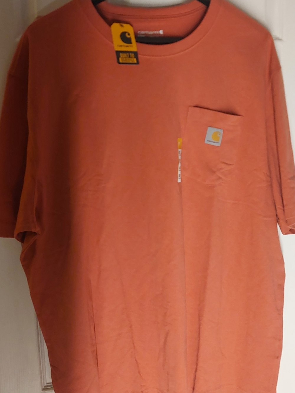 Carhartt Men’s Pocket T-Shirt in SALMON PINK (SEE LAST PICTURE)